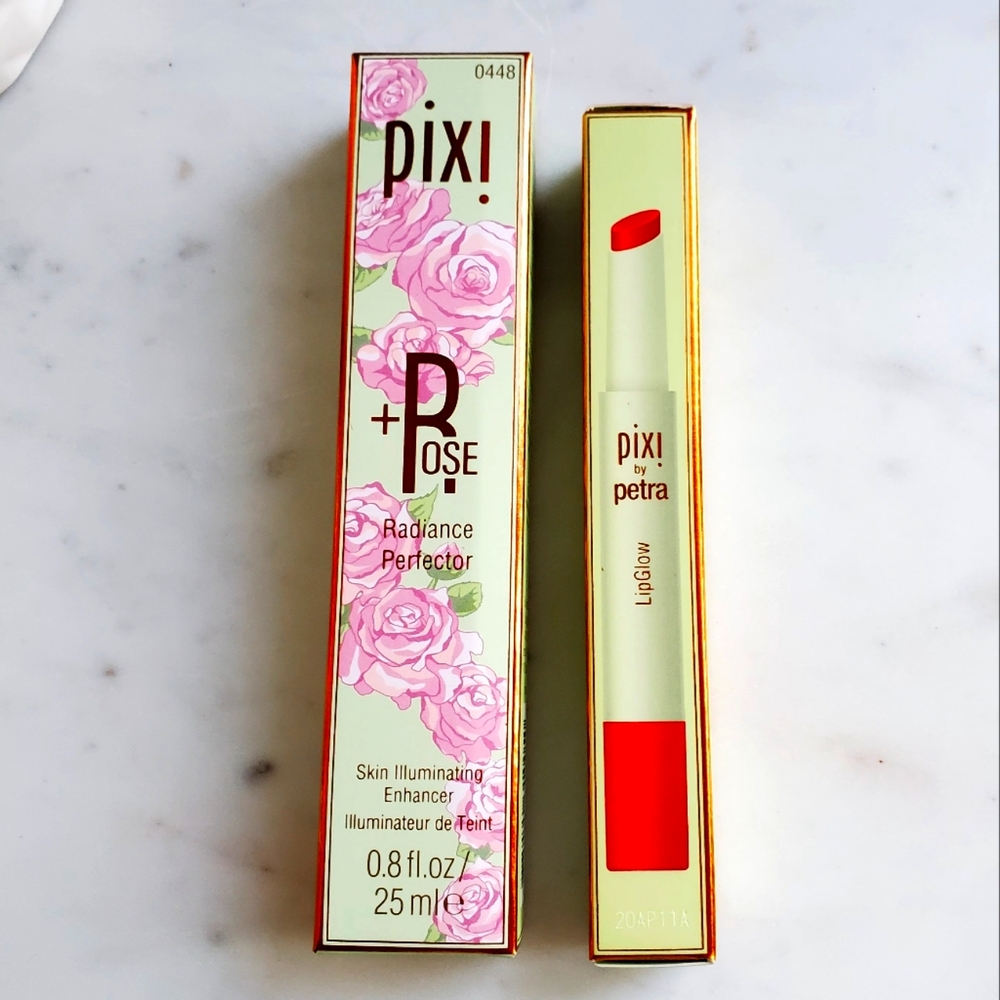 PIXI by Petra Bundle Radiance Perfector and Lip Glow Tinted Balm